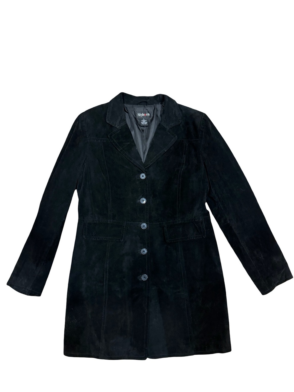 Style & Co Leather Jacket Women’s Small
